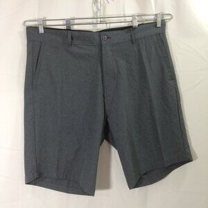 NEW Burnside Mens Walking Shorts Stretch Charcoal Gray 4 Pockets 11” Inseam 40
